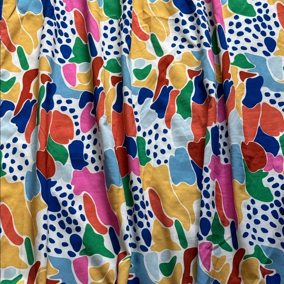 Vibrant Multicolor Casual Dress - Picture 4 of 9